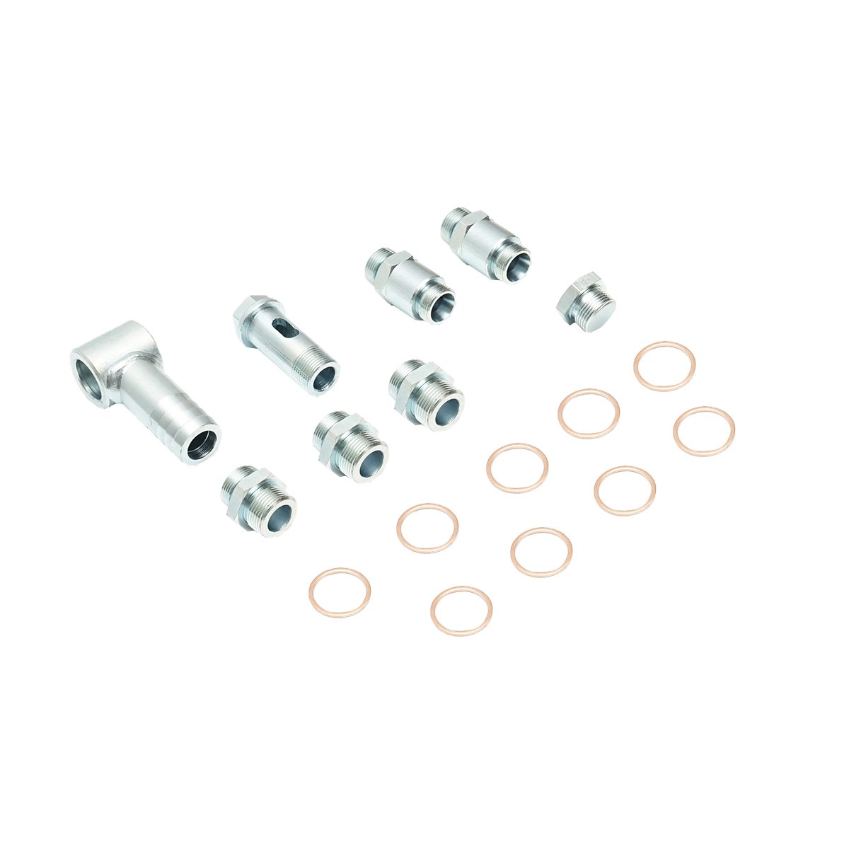 Set racorduri hidraulice pentru distribuitor tip nou Tractor Forestier CH70
